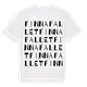 Finnafallet ordlek t-shirt