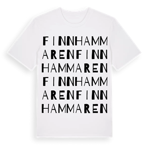 Finnhammaren ordlek t-shirt – ekologisk bomull t-shirt från Pinshirt