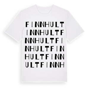 Finnhult ordlek t-shirt – ekologisk bomull t-shirt från Pinshirt