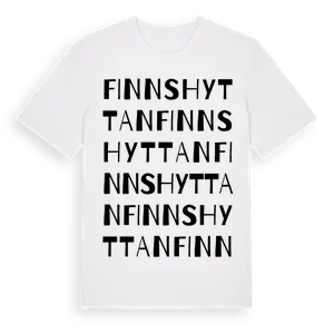 Finnshyttan ordlek t-shirt – ekologisk bomull t-shirt från Pinshirt