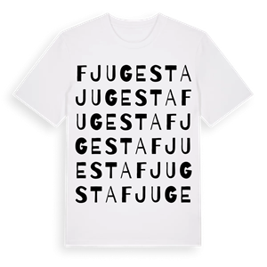 Fjugesta ordlek t-shirt – ekologisk bomull t-shirt från Pinshirt