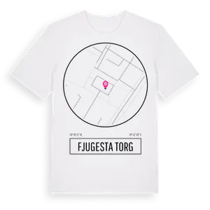 Fjugesta Torg t-shirt – ekologisk bomull t-shirt från Pinshirt