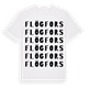 Flögfors ordlek t-shirt
