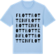 Blue Soul t-shirt med Flottbotten ordlek t-shirt