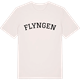 Vintage White t-shirt med Flyngen böjd t-shirt
