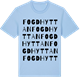 Blue Soul t-shirt med Fogdhyttan ordlek t-shirt