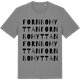 Mid Heather Gray t-shirt med Fornbohyttan ordlek t-shirt