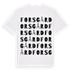 Fors gård ordlek t-shirt