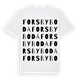 Forsbyboda ordlek t-shirt