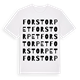 Forstorpet ordlek t-shirt