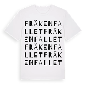 Fräkenfallet ordlek t-shirt – ekologisk bomull t-shirt från Pinshirt