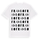 Frambo ordlek t-shirt
