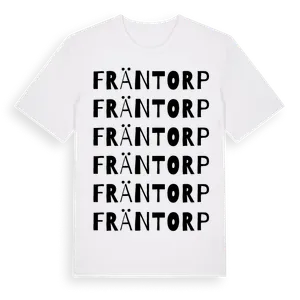 Fräntorp ordlek t-shirt – ekologisk bomull t-shirt från Pinshirt