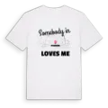 Någon i Fridhem älskar mig t-shirt