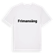 Frimansäng fetstil t-shirt