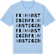 Blue Soul t-shirt med Frimanstegen ordlek t-shirt