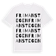 Frimanstegen ordlek t-shirt