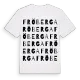 Fröberga ordlek t-shirt