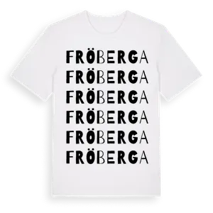 Fröberga ordlek t-shirt – ekologisk bomull t-shirt från Pinshirt