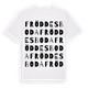 Fröddesboda ordlek t-shirt