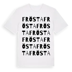 Frösta ordlek t-shirt – ekologisk bomull t-shirt från Pinshirt
