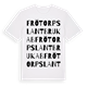 Frötorps Lantbruk AB ordlek t-shirt