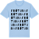 Blue Soul t-shirt med Frötuna ordlek t-shirt