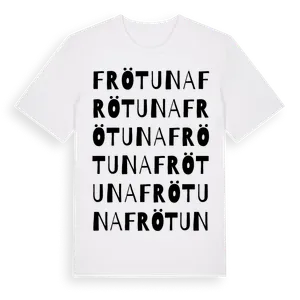 Frötuna ordlek t-shirt – ekologisk bomull t-shirt från Pinshirt