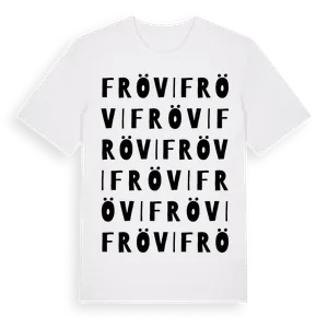 Frövi ordlek t-shirt – ekologisk bomull t-shirt från Pinshirt