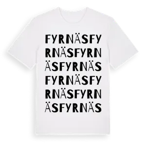 Fyrnäs ordlek t-shirt – ekologisk bomull t-shirt från Pinshirt