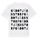 White t-shirt med Gäddtjärnstorp ordlek t-shirt
