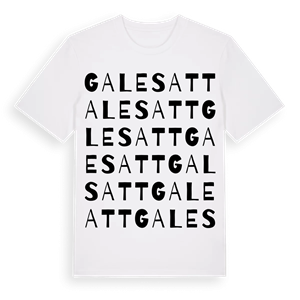 Galesatt ordlek t-shirt – ekologisk bomull t-shirt från Pinshirt