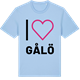 Blue Soul t-shirt med Jag älskar Gålö t-shirt stort tryck