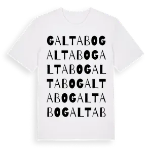 Galtabo ordlek t-shirt – ekologisk bomull t-shirt från Pinshirt