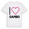 Jag älskar Gambo t-shirt stort tryck