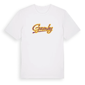 Gamby baseball t-shirt – ekologisk bomull t-shirt från Pinshirt