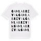 Gamla Brevik ordlek t-shirt