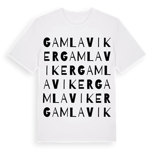 Gamla Viker ordlek t-shirt – ekologisk bomull t-shirt från Pinshirt
