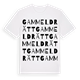 Gammeldrätt ordlek t-shirt