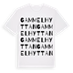 White t-shirt med Gammelhyttan ordlek t-shirt