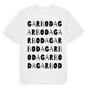 Garboda ordlek t-shirt – ekologisk bomull t-shirt från Pinshirt
