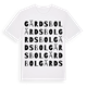 Gärdsbol ordlek t-shirt