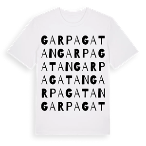 Garpagatan ordlek t-shirt – ekologisk bomull t-shirt från Pinshirt