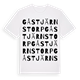 Gåstjärnstorp ordlek t-shirt