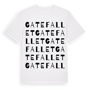 Gatefallet ordlek t-shirt – ekologisk bomull t-shirt från Pinshirt