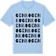 Blue Soul t-shirt med Genbo ordlek t-shirt