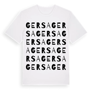 Gersa ordlek t-shirt – ekologisk bomull t-shirt från Pinshirt
