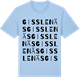 Blue Soul t-shirt med Gisslenäs ordlek t-shirt