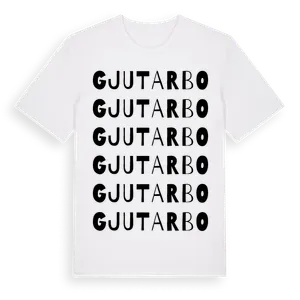 Gjutarbo ordlek t-shirt – ekologisk bomull t-shirt från Pinshirt