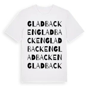Gladbacken ordlek t-shirt – ekologisk bomull t-shirt från Pinshirt